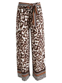 New Collection Pantaloni donna leggeri a gamba larga