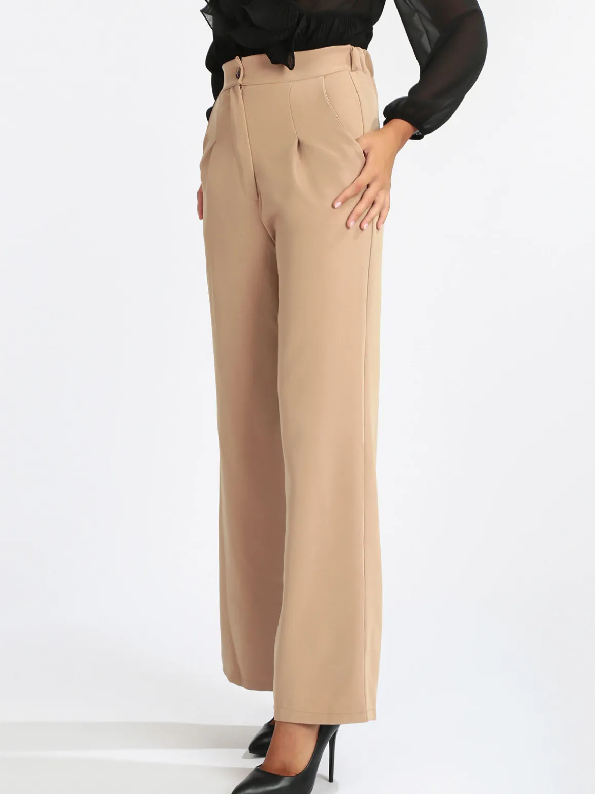 New Collection Pantaloni donna a gamba larga