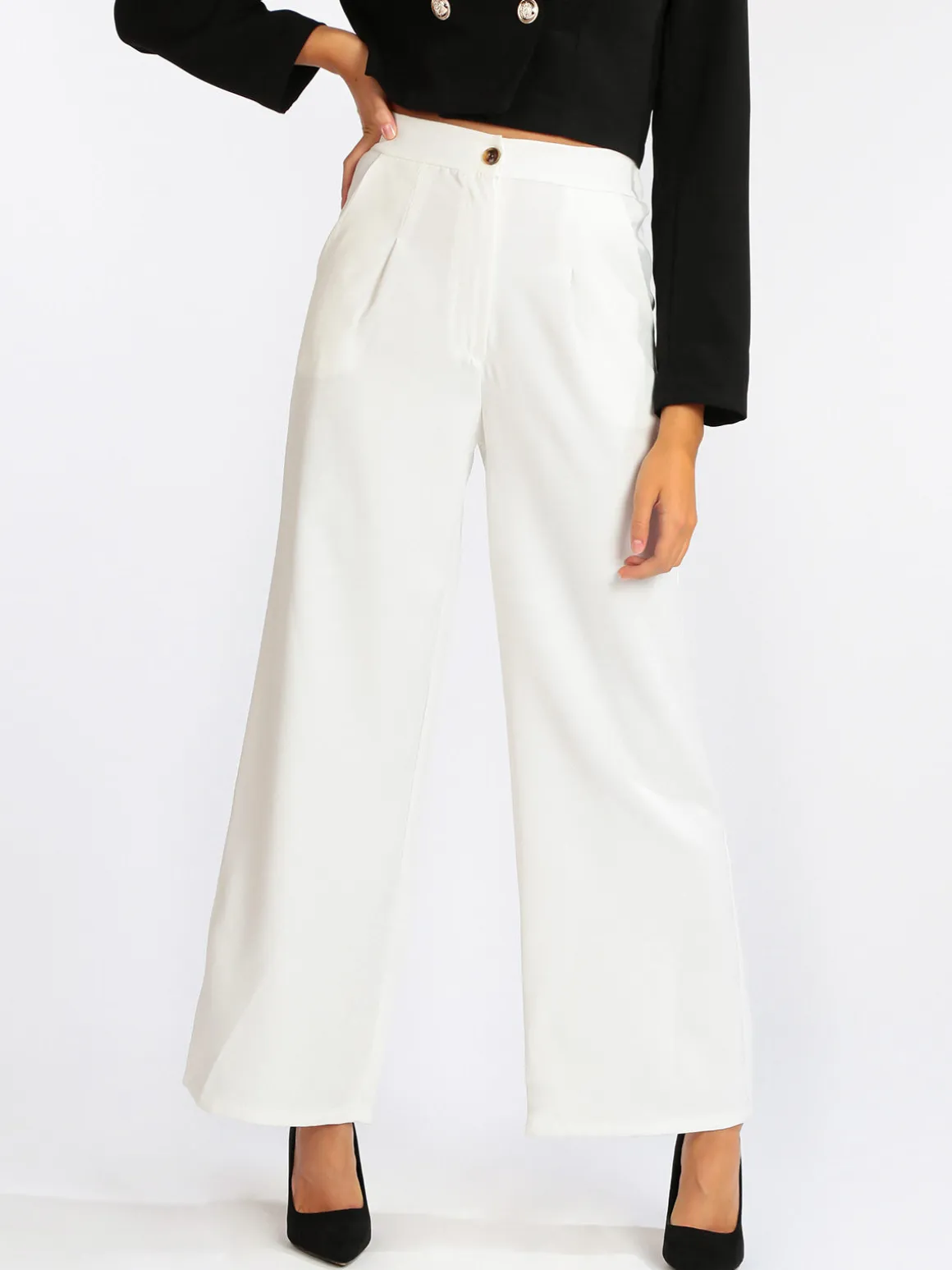 New Collection Pantaloni donna a gamba larga