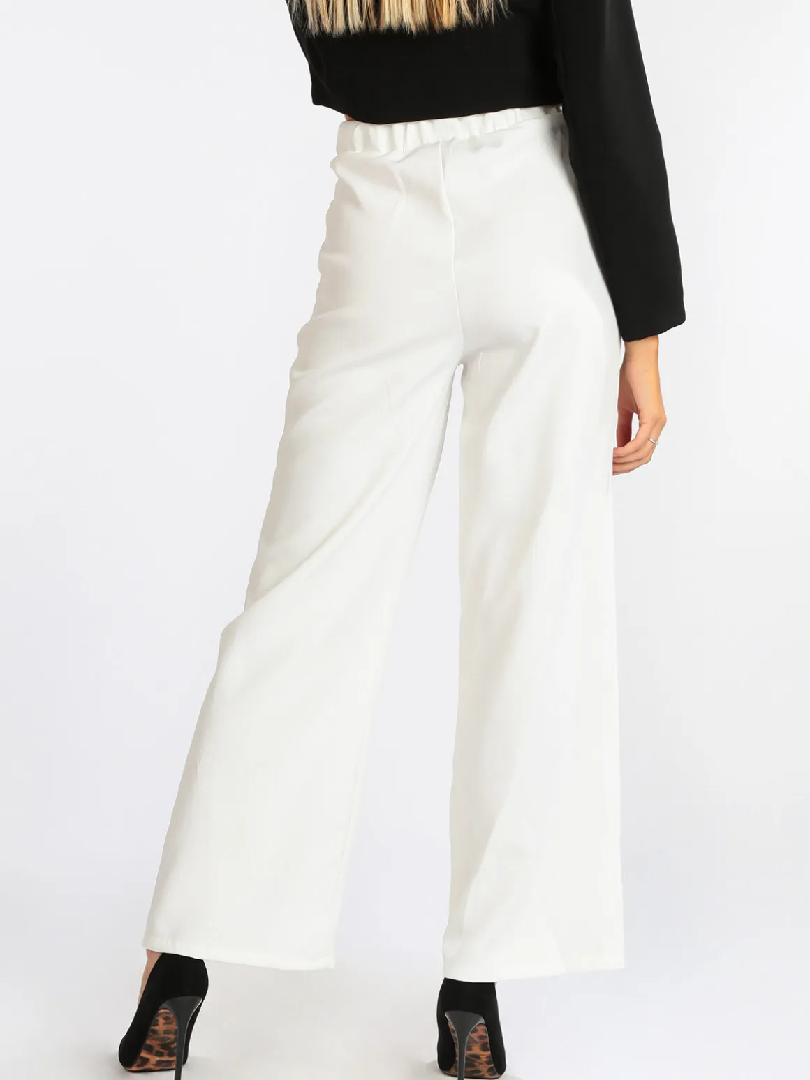 New Collection Pantaloni donna a gamba larga