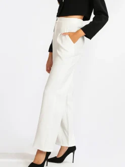 New Collection Pantaloni donna a gamba larga