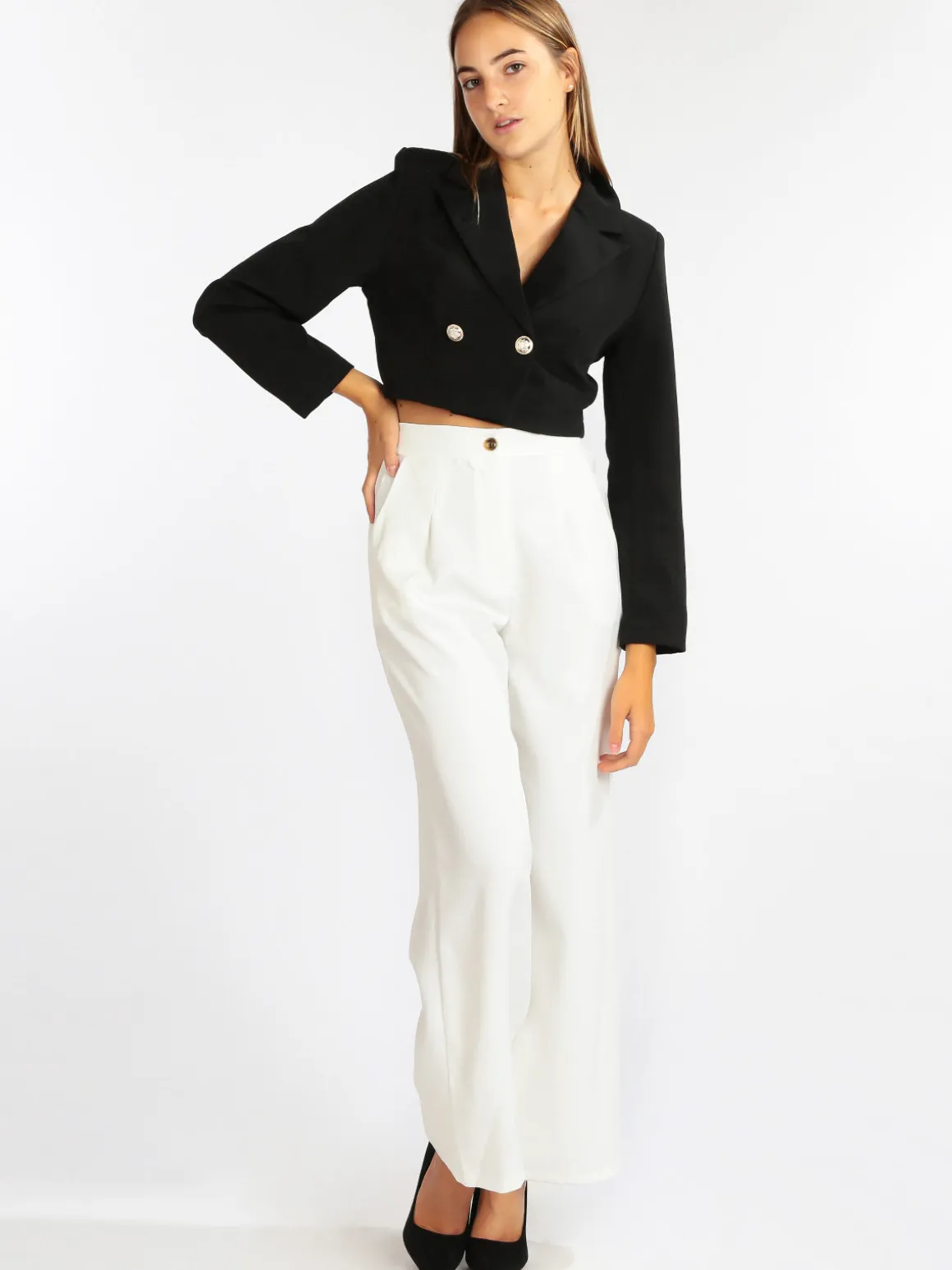 New Collection Pantaloni donna a gamba larga