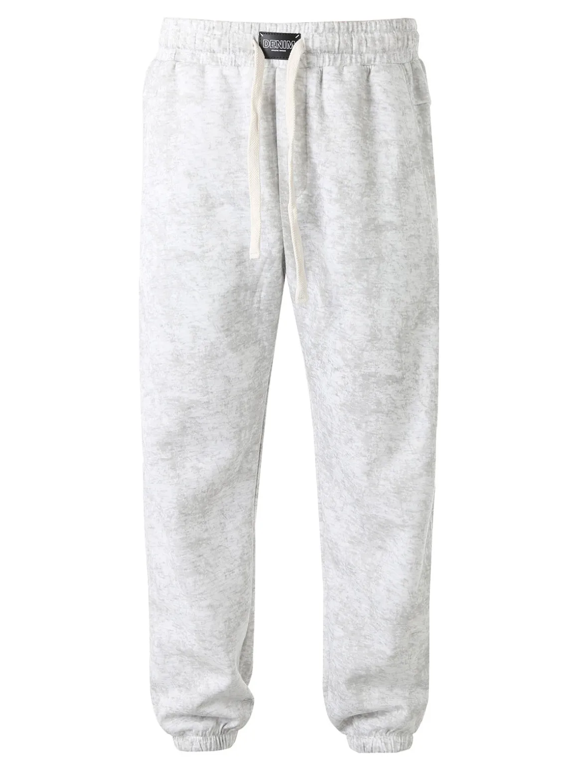 New Dream Pantaloni sportivi da uomo con coulisse ed elastico sul finale - grigio chiaro