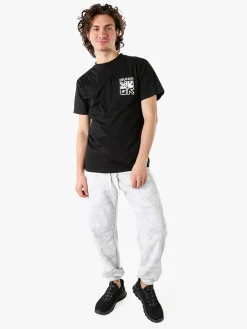 New Dream Pantaloni sportivi da uomo con coulisse ed elastico sul finale - grigio chiaro