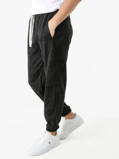 New Dream Pantaloni sportivi da uomo con coulisse ed elastico sul finale - nero