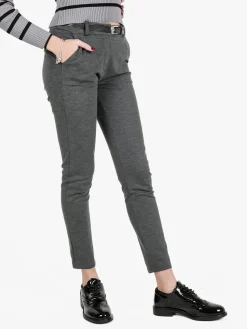 New Gj Pantaloni donna con cintura