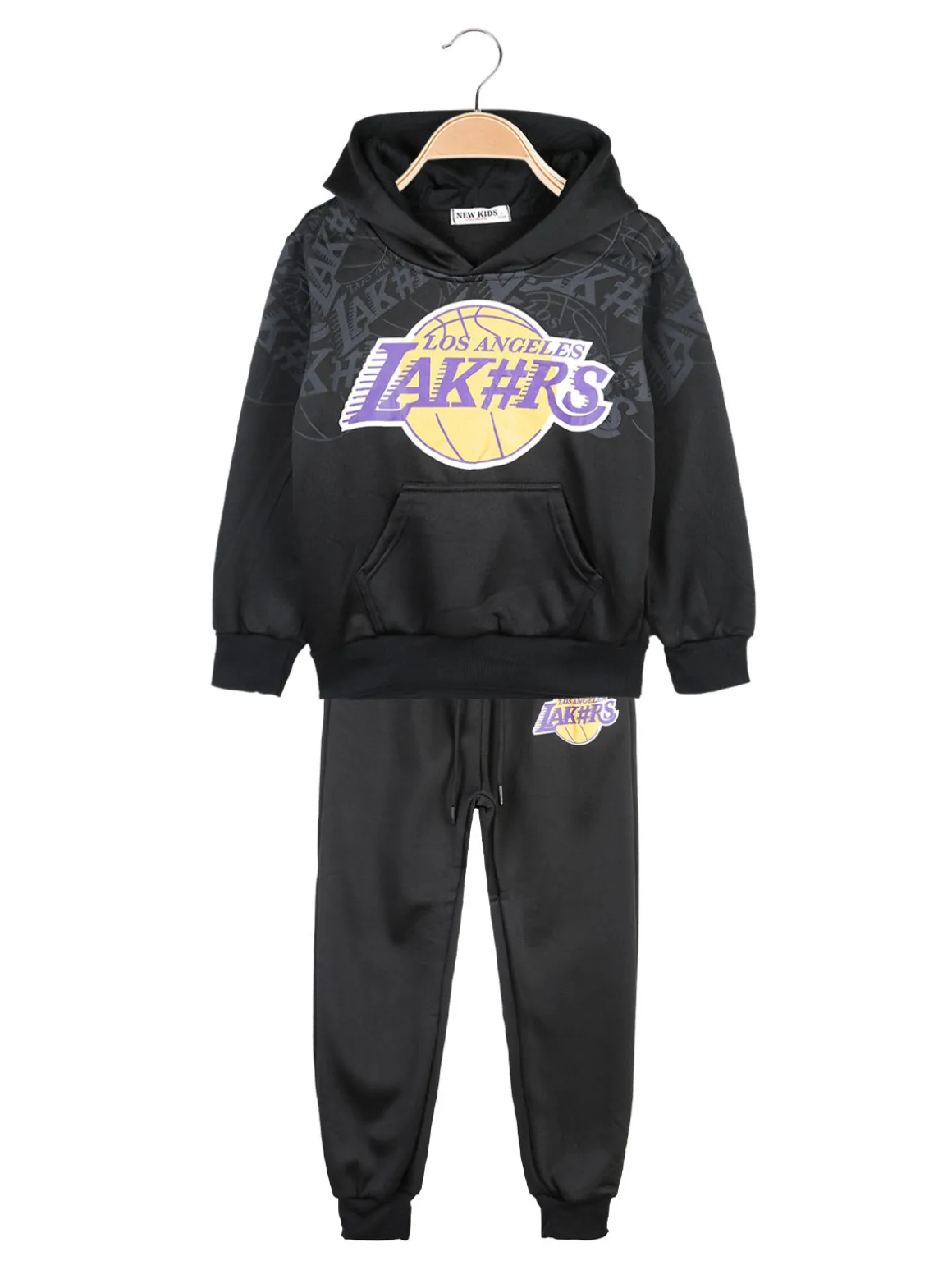 New Kids Completo tuta da bambino 2 pezzi invernale con cappuccio