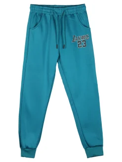 New Kids Completo tuta 2 pezzi da bambino con cappuccio - ottanio