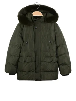 New Kids Giubbino imbottito da bambino con cappuccio