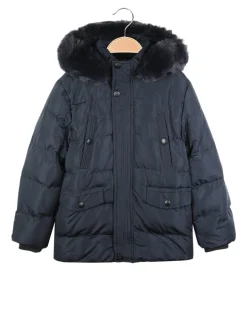 New Kids Giubbino imbottito da bambino con cappuccio