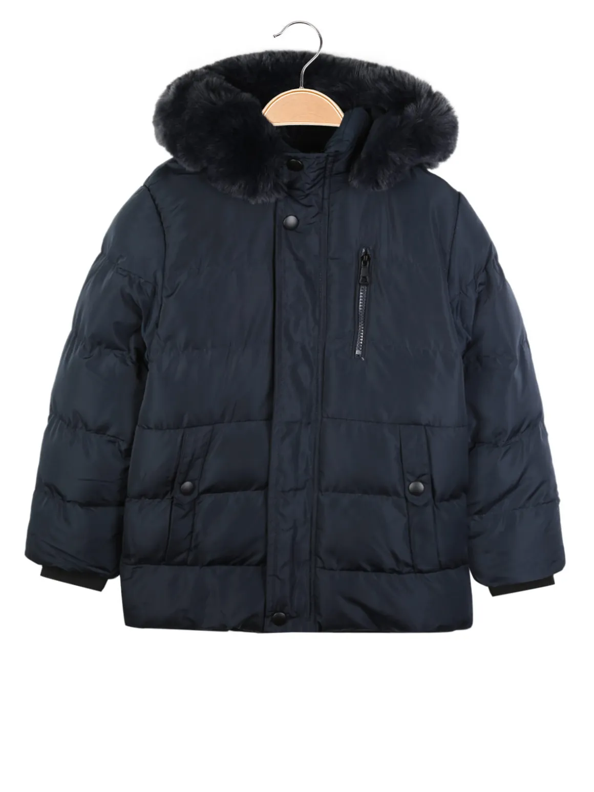 New Kids Piumino imbottito da bambino con cappuccio