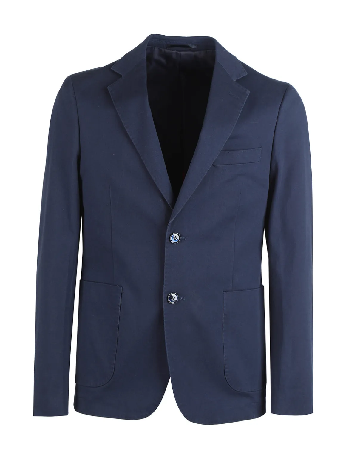 New Marshll Blazer uomo in cotone tinta unita
