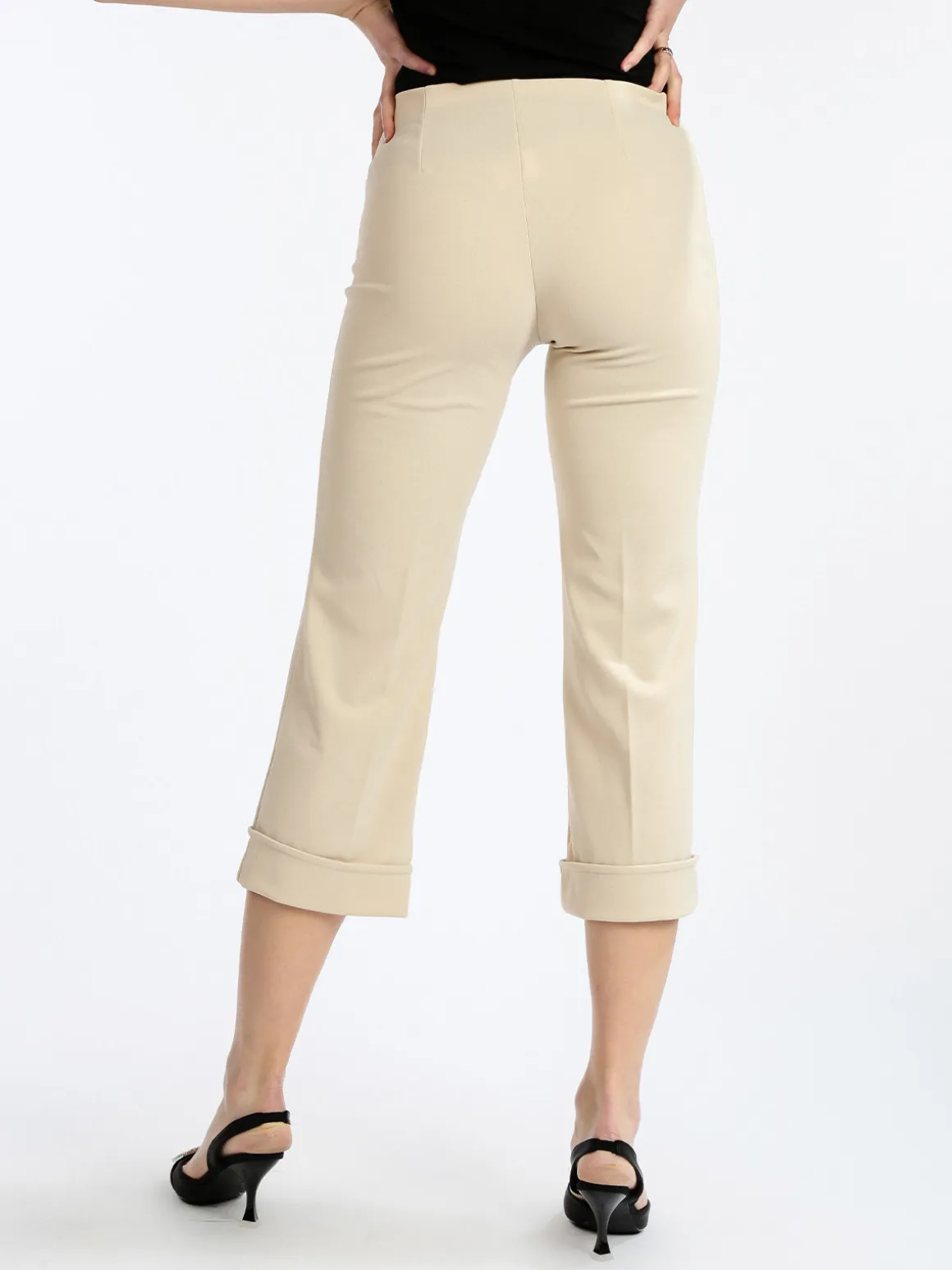 New Way Pantaloni donna a vita alta
