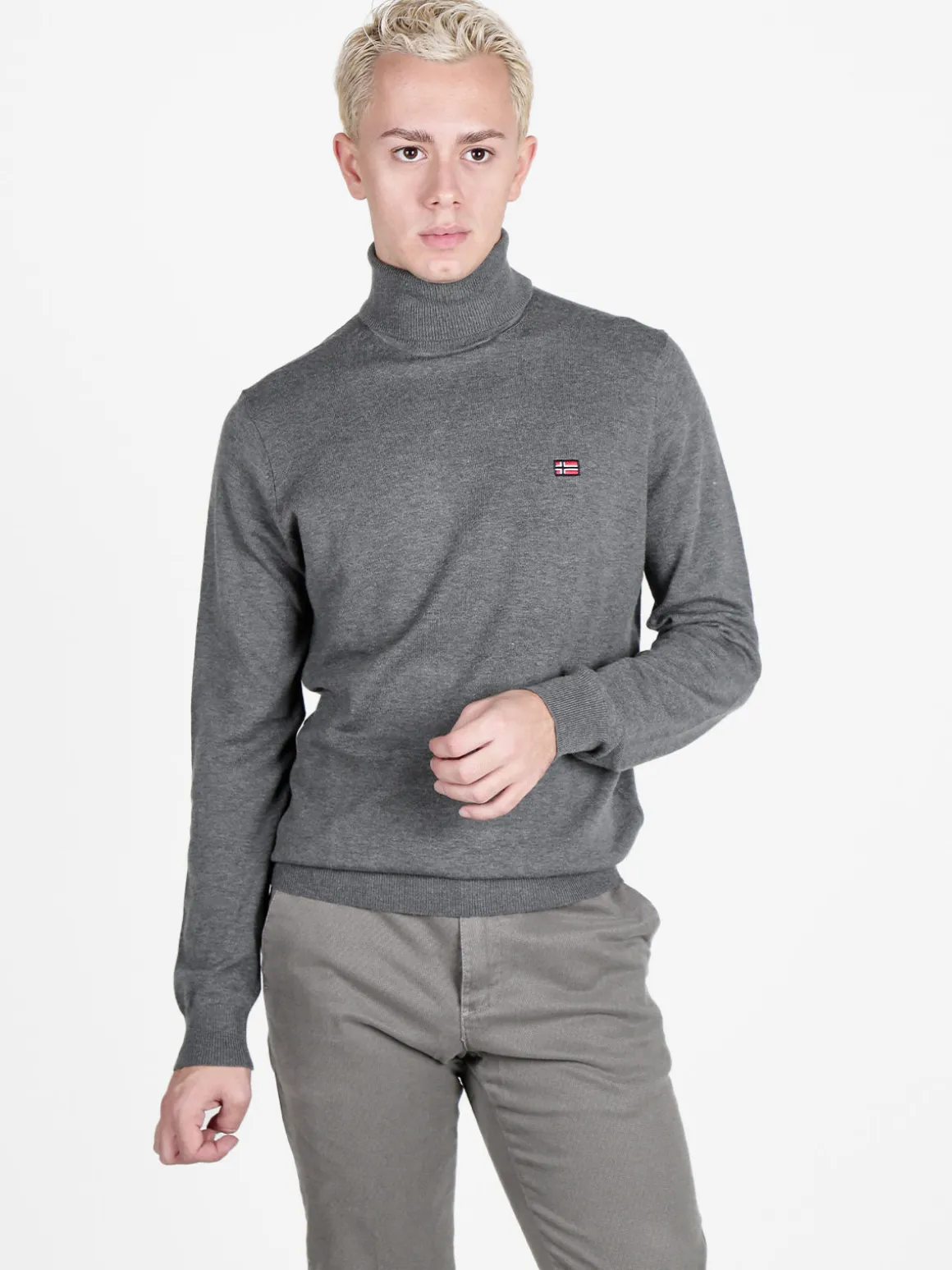 Norway Dolcevita da uomo in maglia