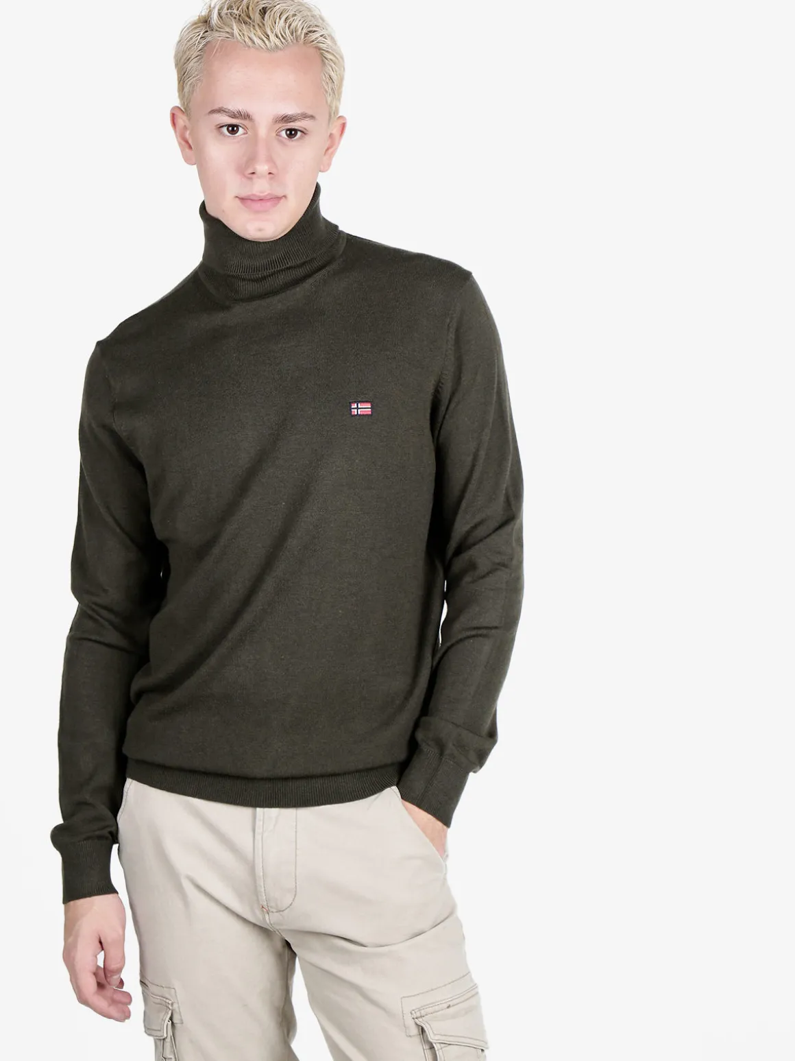 Norway Dolcevita da uomo in maglia