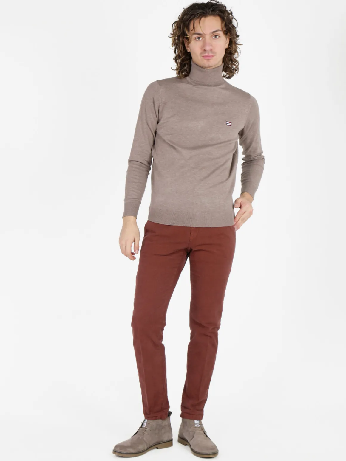 Norway Dolcevita da uomo in maglia