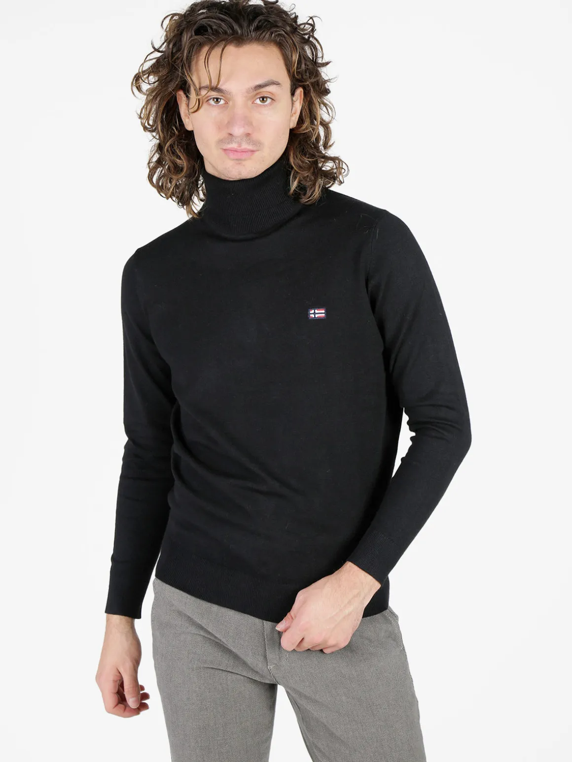 Norway Dolcevita da uomo in maglia