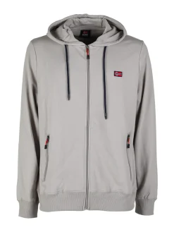 Norway Felpa da uomo con cappuccio e zip