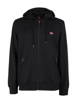 Norway Felpa da uomo con cappuccio e zip