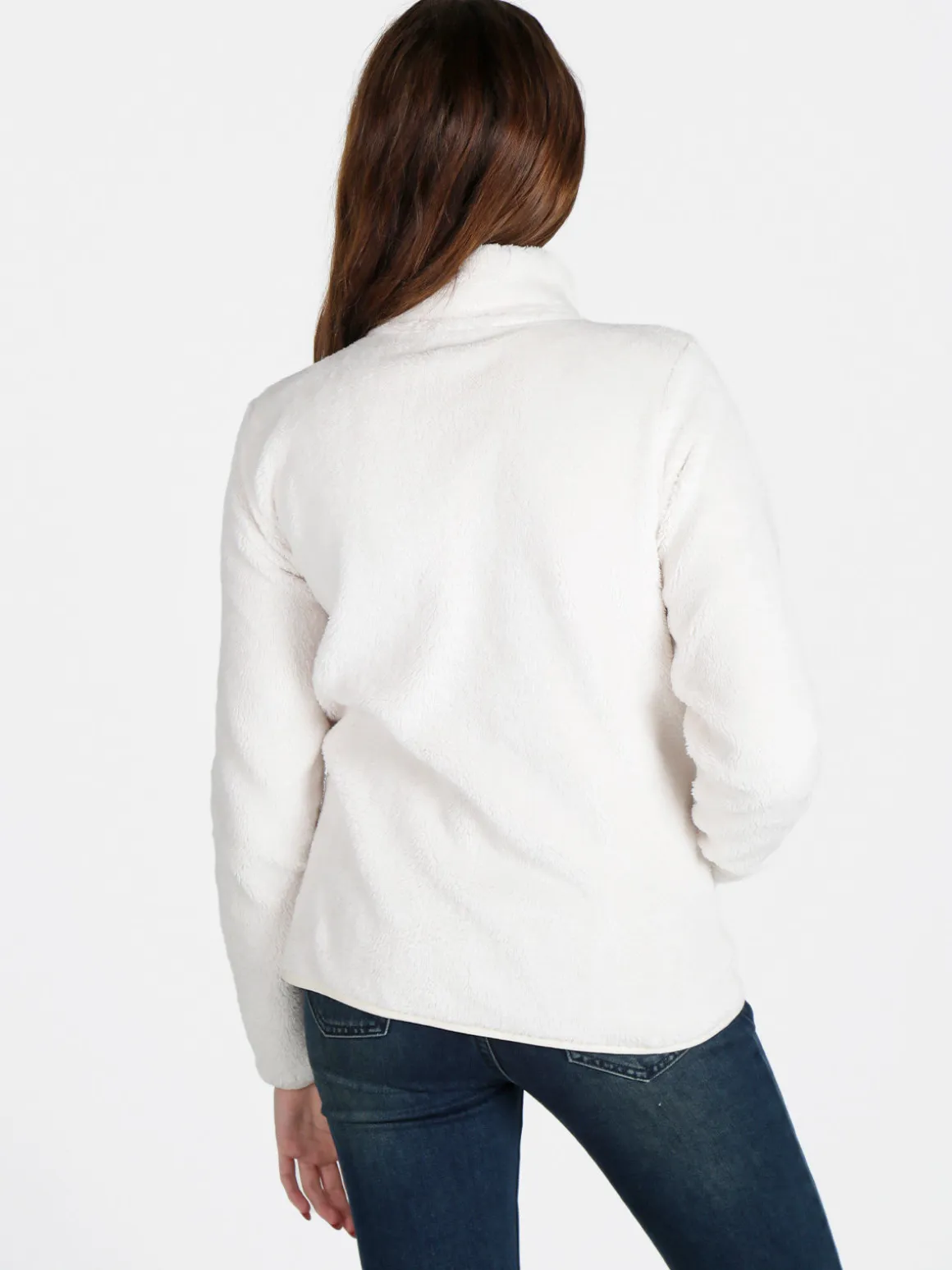 Norway Felpa donna full zip in sherpa