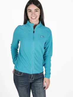 Norway Felpa donna in pile full zip