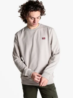 Norway Felpa girocollo da uomo in misto cotone
