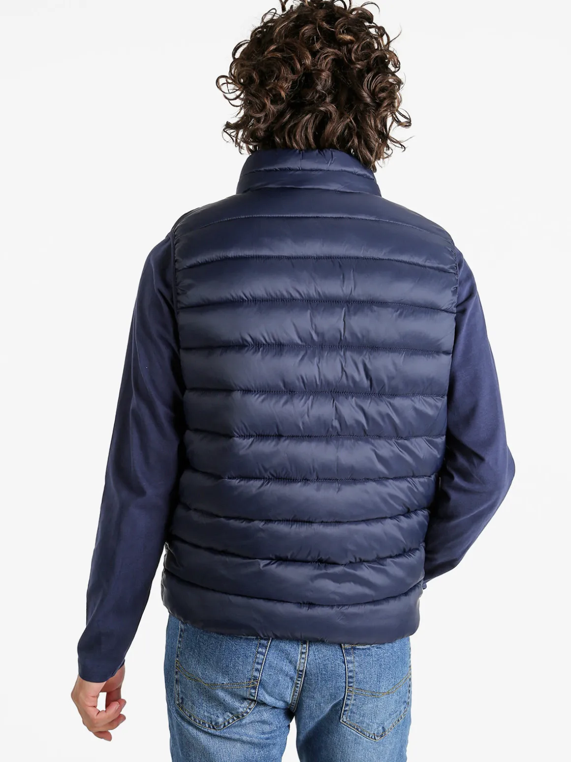 Norway Gilet da uomo con cerniera imbottito