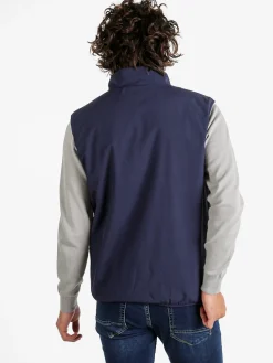 Norway Gilet da uomo con interno in pile - blu