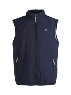 Norway Gilet da uomo con interno in pile - blu