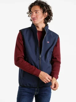 Norway Gilet impermeabile da uomo - blu