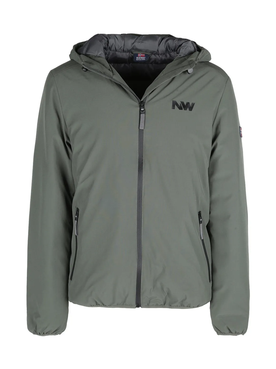 Norway Giubbino da uomo con cappuccio e zip
