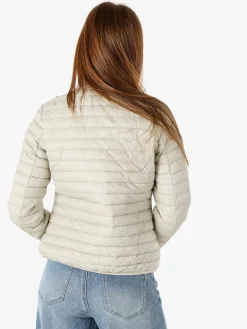 Norway Giubbino donna modello 100 grammi con zip - bianco