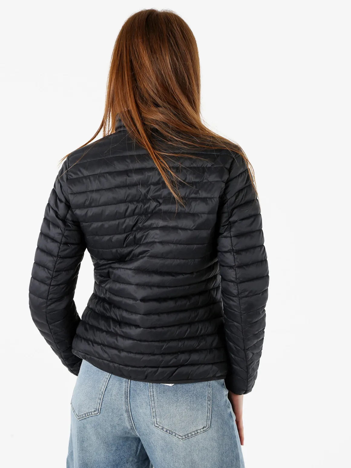 Norway Giubbino donna modello 100 grammi con zip - nero