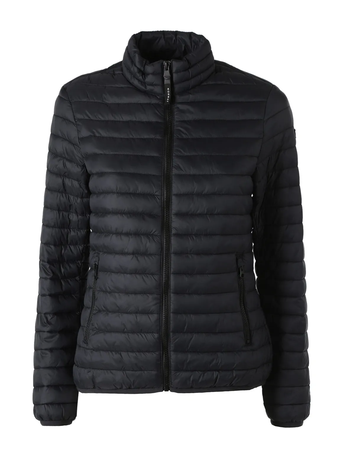 Norway Giubbino donna modello 100 grammi con zip - nero