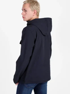 Norway Giubbotto da uomo a mezza zip con cappuccio