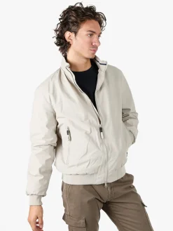 Norway Giubbotto uomo con zip e interno in pile - beige