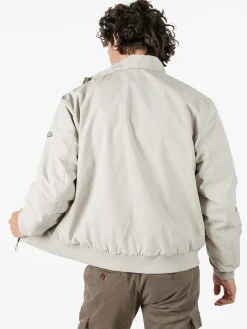 Norway Giubbotto uomo con zip e interno in pile - beige