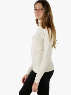 Norway Maglia dolcevita donna in tinta unita - panna
