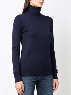 Norway Maglia dolcevita donna in tinta unita - sabbia