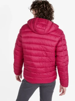 Norway Piumino da uomo con cappuccio e zip