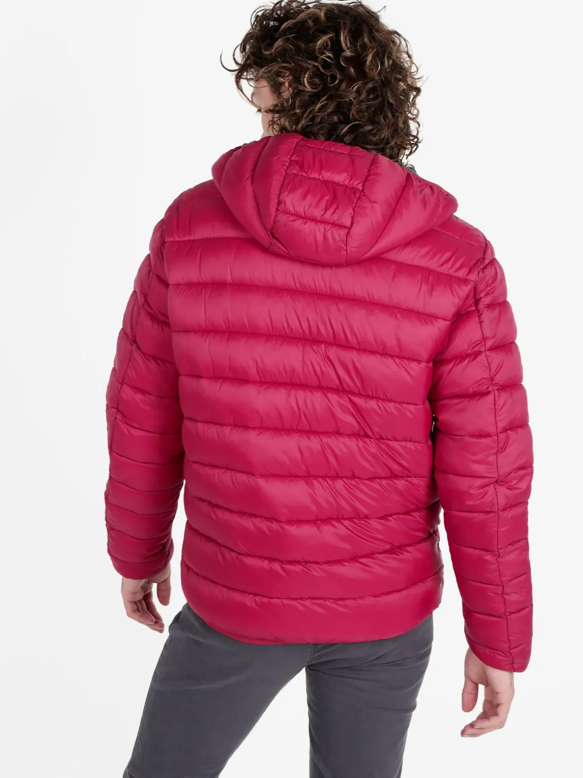 Norway Piumino da uomo con cappuccio e zip