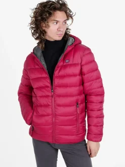Norway Piumino da uomo con cappuccio e zip