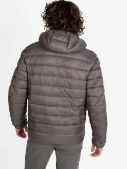Norway Piumino da uomo con cappuccio e zip