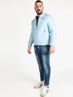 Norway Piumino da uomo 100 g con cappuccio e zip