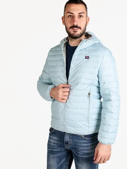 Norway Piumino da uomo 100 g con cappuccio e zip