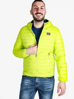 Norway Piumino da uomo 100 g con cappuccio e zip