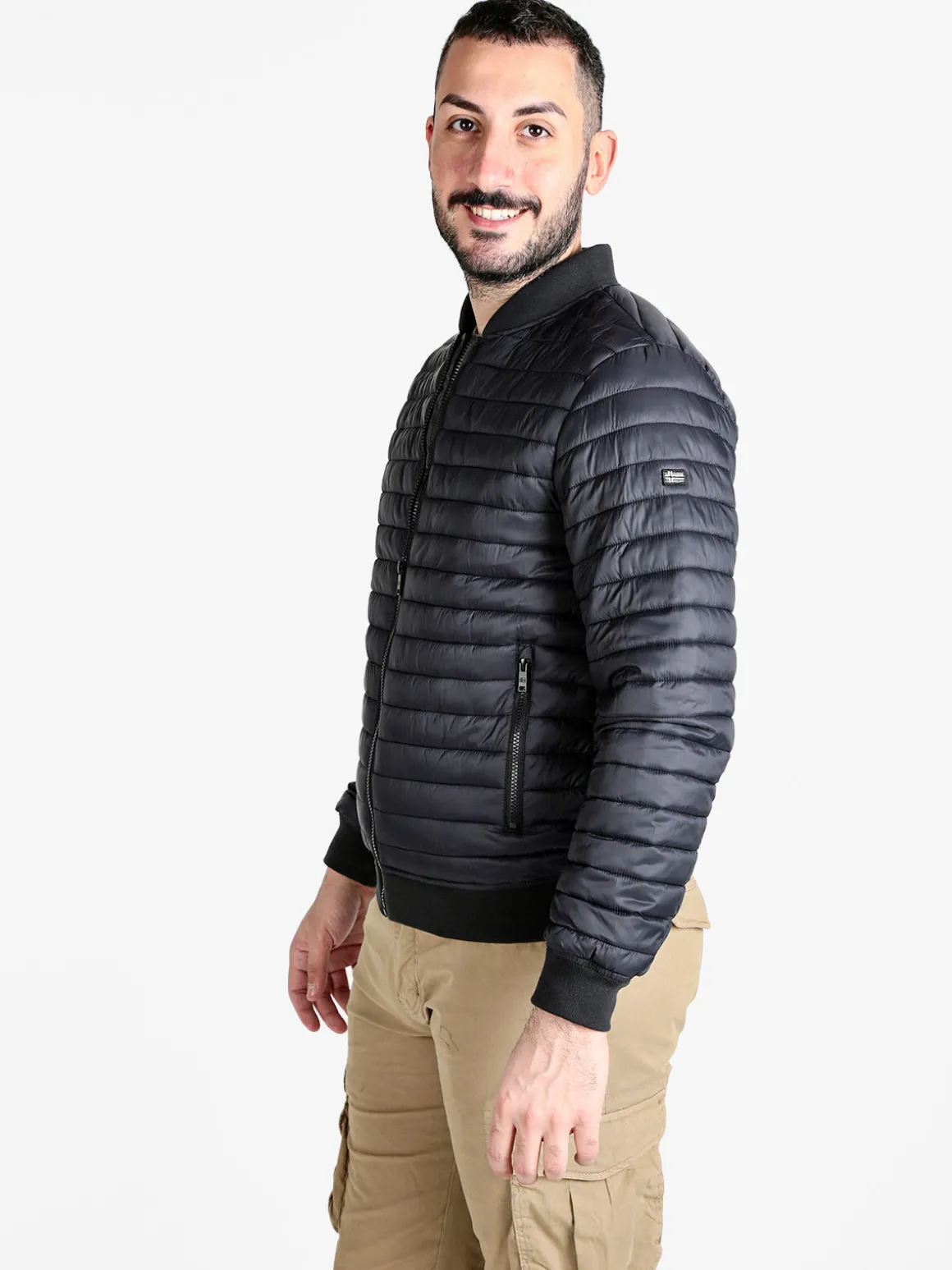 Norway Piumino da uomo 100 g con zip