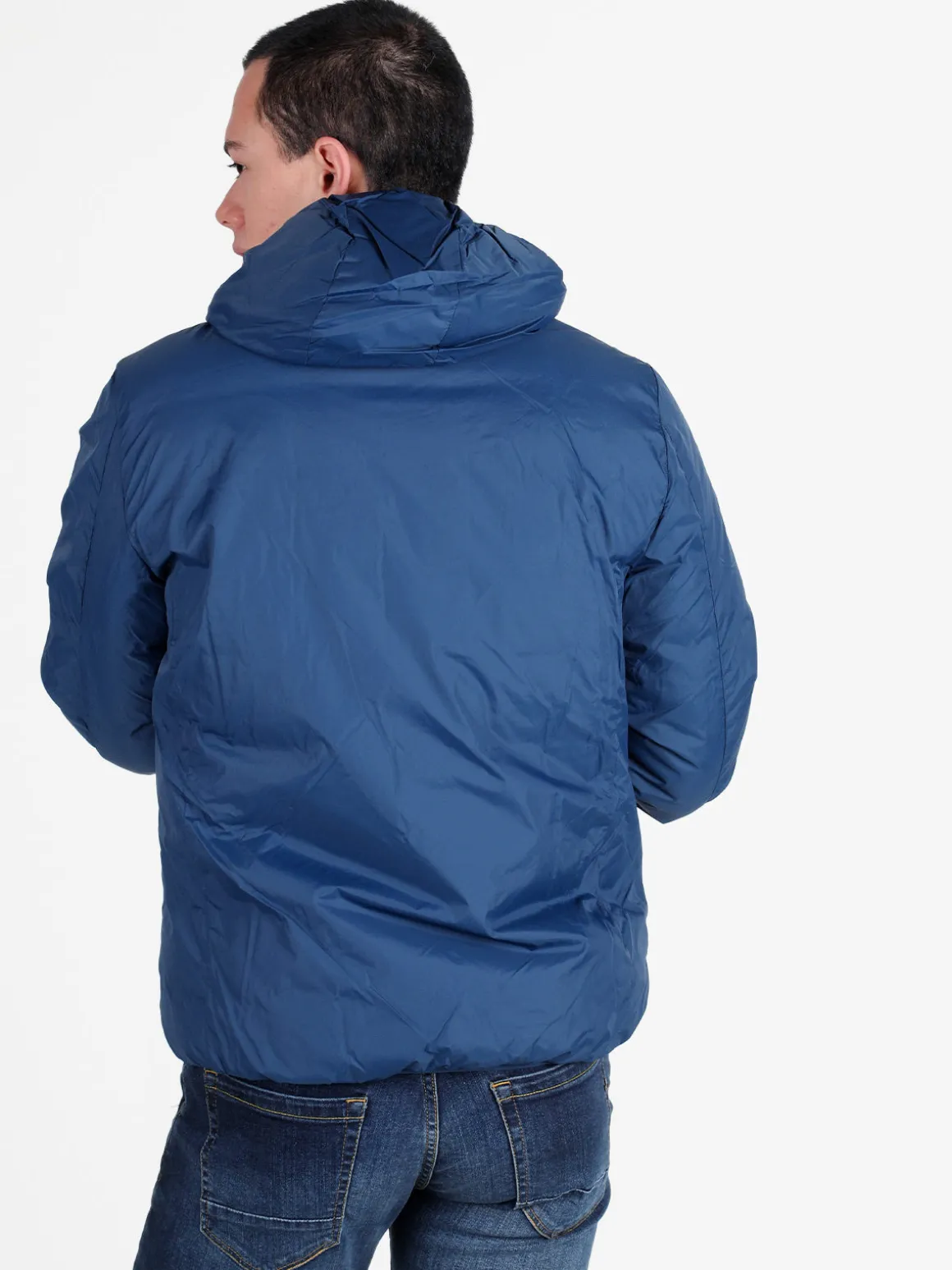 Norway Piumino da uomo reversibile con cappuccio