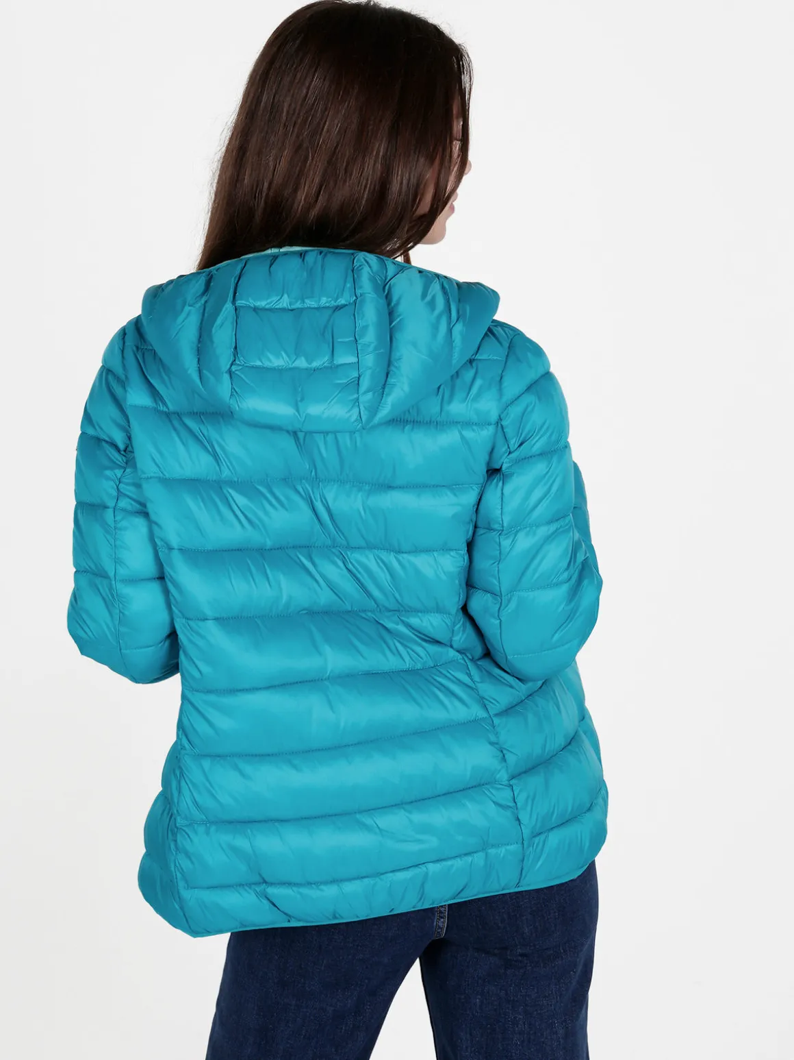 Norway Piumino donna con cappuccio e zip
