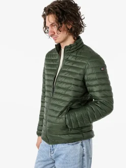 Norway Piumino leggero da uomo con zip - militare